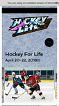 Mobile Screenshot of hockeyforlife.org